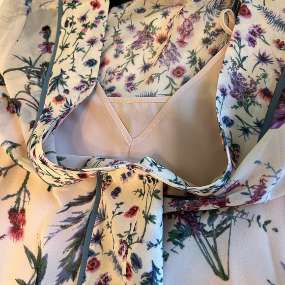 BCBGMaxAzria Sheer Floral maxi dress - Picture 6 of 6